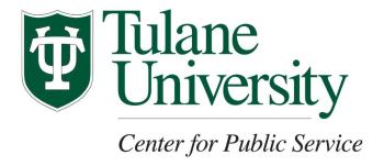Tulane University | Center for Public Service